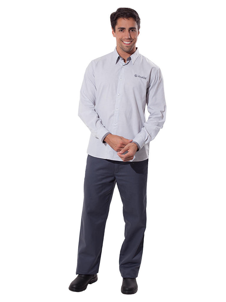 CAMISA GERENTE MANGA LONGA MASCULINA 4 CAMISA GERENTE MANGA LONGA MASCULINA - Imagem 4